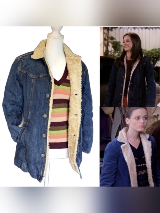 Earl Jeans Jackets & Blazers - *Rare* ASO Friends And Gilmore Girls Vintage Earl Jeans Sherpa Lined Jacket Coat
